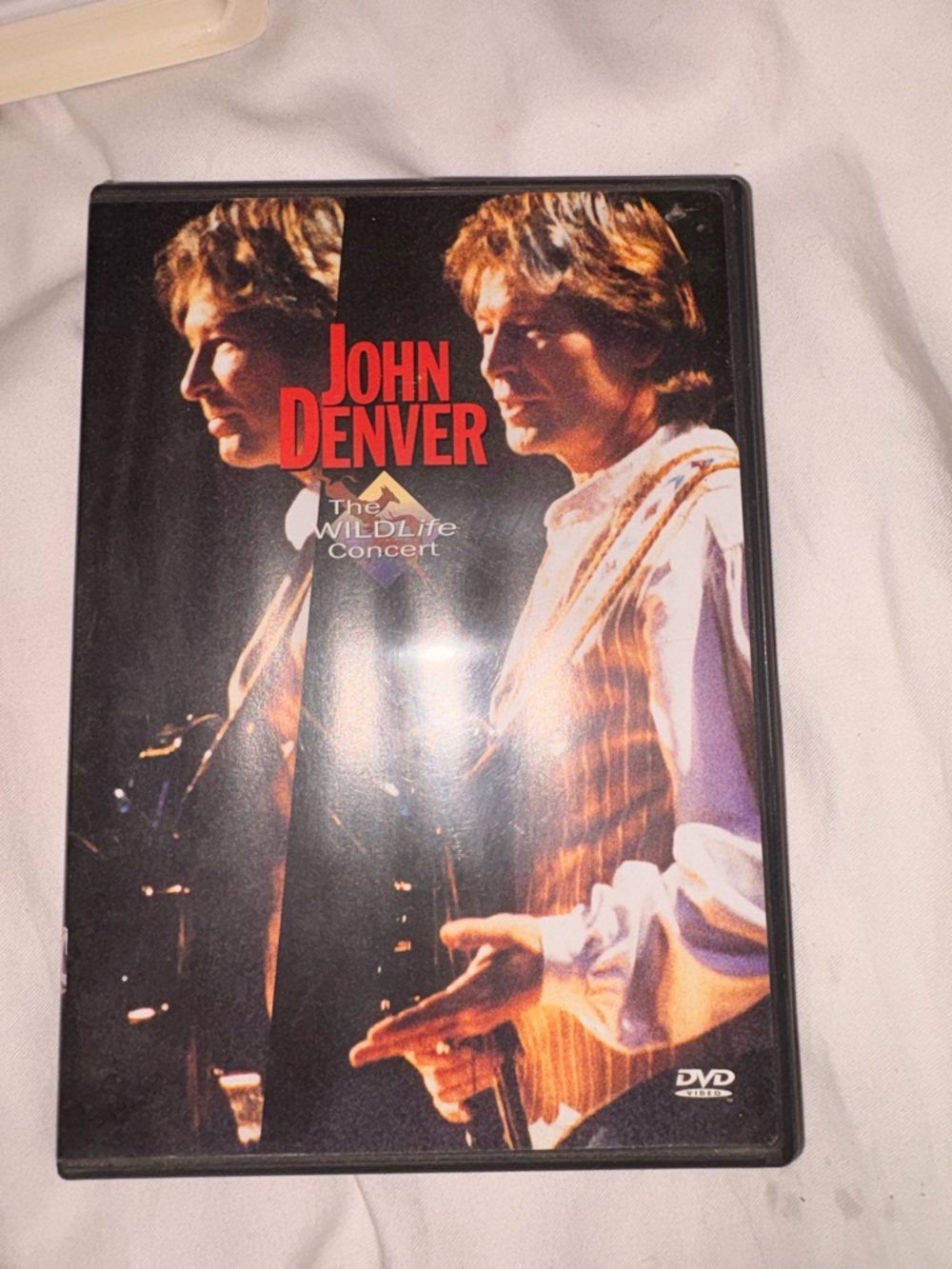 John Denver The Wildlife Concert DVD - Black Case with Red Title